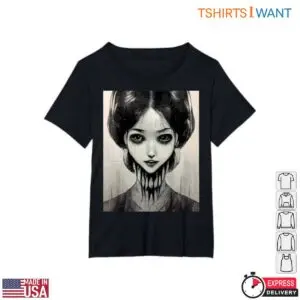 Creepy Anime Girl Dark Fantasy T-Shirt 6 Creepy Anime Girl Dark Fantasy T Shirt 3 1.jpg