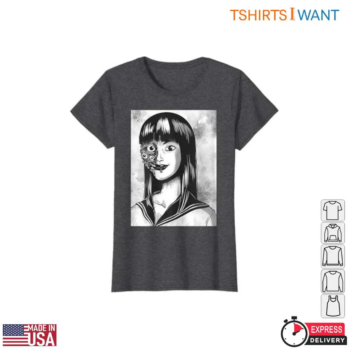 Creepy Girl Costumes Anime Horror T Shirt 3 1.jpg