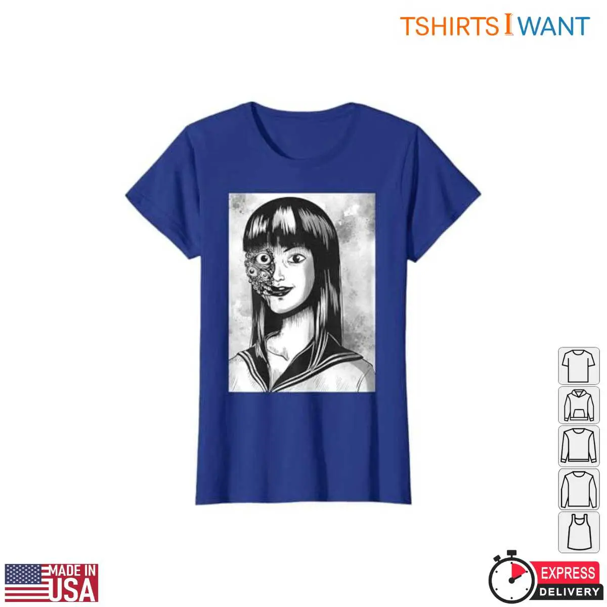 Creepy Girl Costumes Anime Horror T Shirt 4 1.jpg