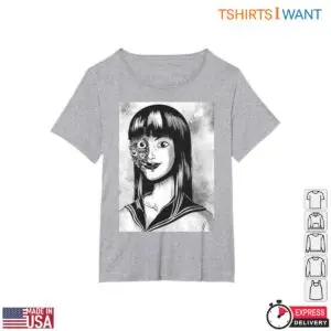 Creepy Girl Costumes Anime Horror T-Shirt 10 Creepy Girl Costumes Anime Horror T Shirt 5 1.jpg