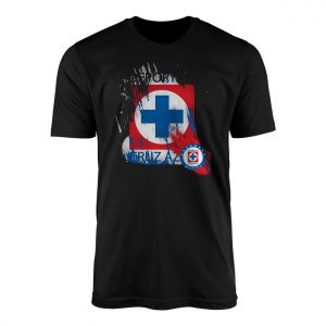 Cruz Azul FC Liga MX Futbol Grunge Style Logo T Shirt 1 1.jpg