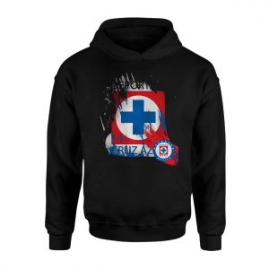 Cruz Azul FC Liga MX Futbol Grunge Style Logo T Shirt 2 1.jpg