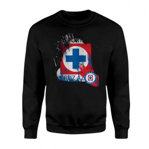 Cruz Azul FC Liga MX Futbol Grunge Style Logo T Shirt 3 1.jpg