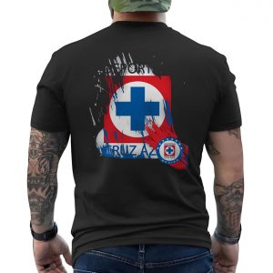 Cruz Azul FC Liga MX Futbol Grunge Style Logo T Shirt 6 1.jpg