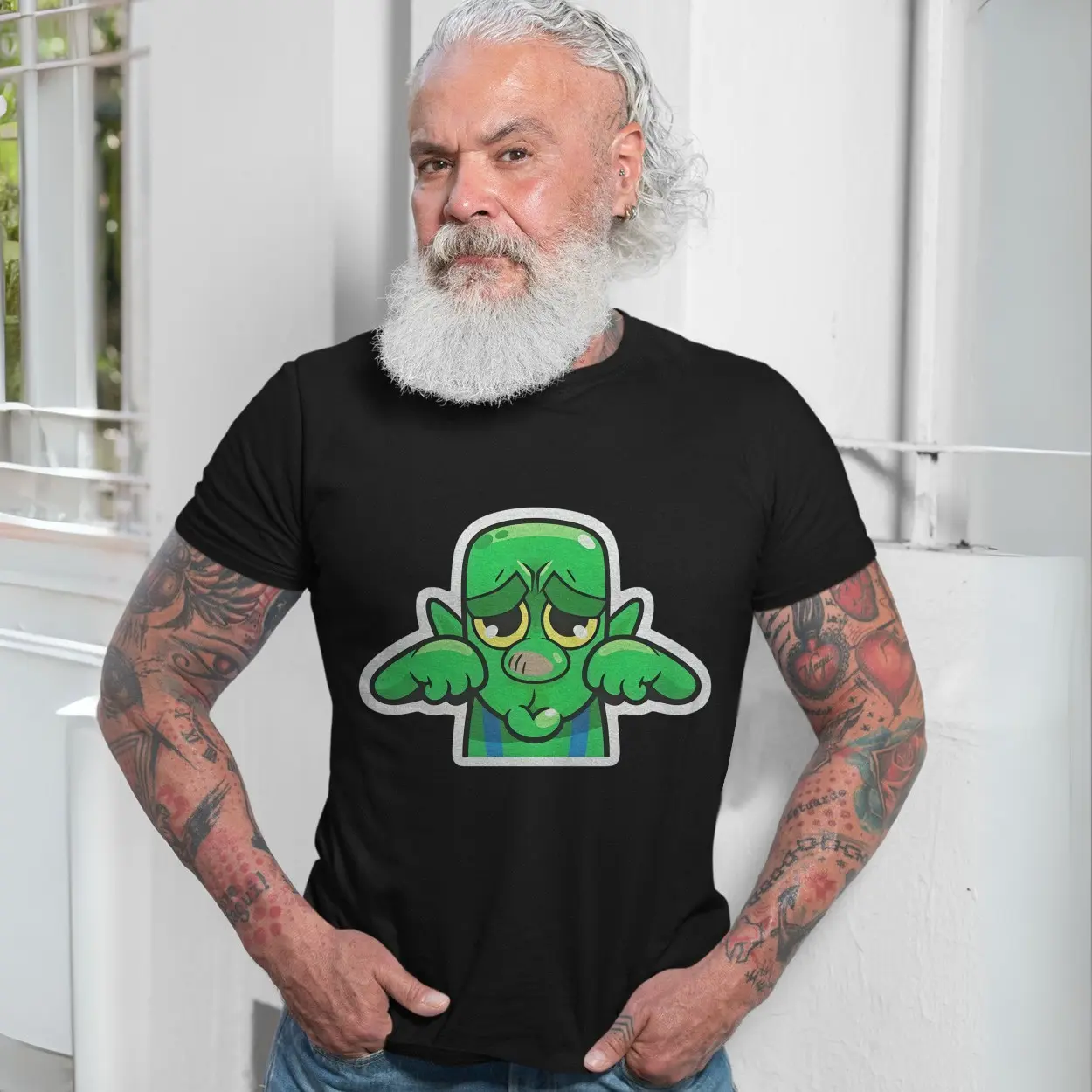 Cute Cartoon T-shirt – Sad Green Goblin Style Character Graphic Tee 7 Cute Cartoon T shirt E28093 Sad Green Goblin Style Character Graphic Tee 7.jpg