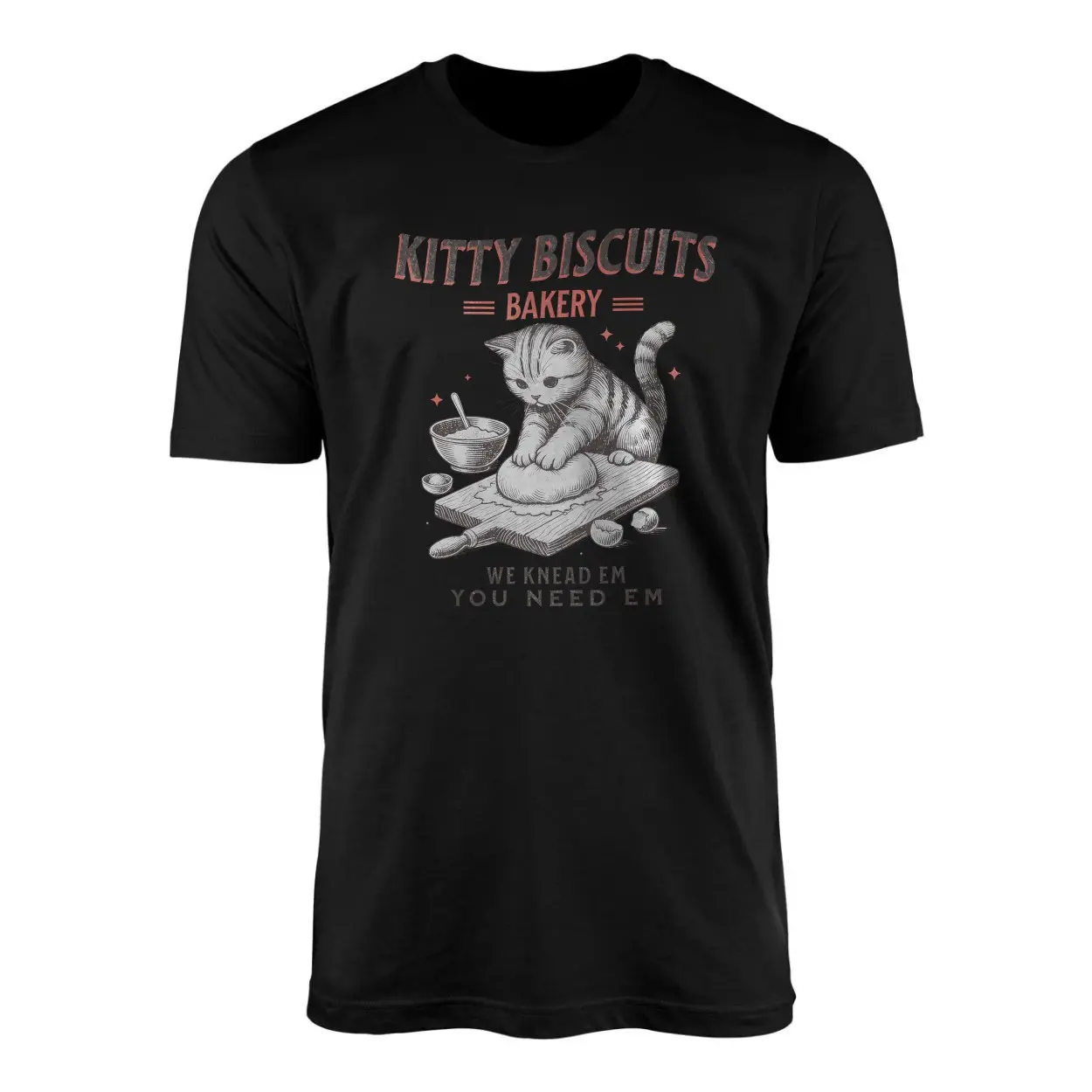 Cute Cat T-shirt – Kitty Biscuits Bakery We Knead Em You Need Em Tee 1 Cute Cat T shirt E28093 Kitty Biscuits Bakery We Knead Em You Need Em Tee 1.jpg