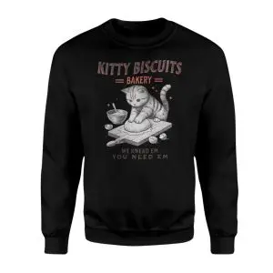 Cute Cat T-shirt – Kitty Biscuits Bakery We Knead Em You Need Em Tee 9 Cute Cat T shirt E28093 Kitty Biscuits Bakery We Knead Em You Need Em Tee 3.jpg