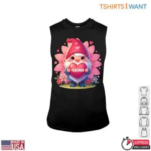 Cute Gnome Holding Heart with Teacher Text Teacher Life T-Shirt 8 Cute Gnome Holding Heart with Teacher Text Teacher Life T Shirt 3 1.jpg