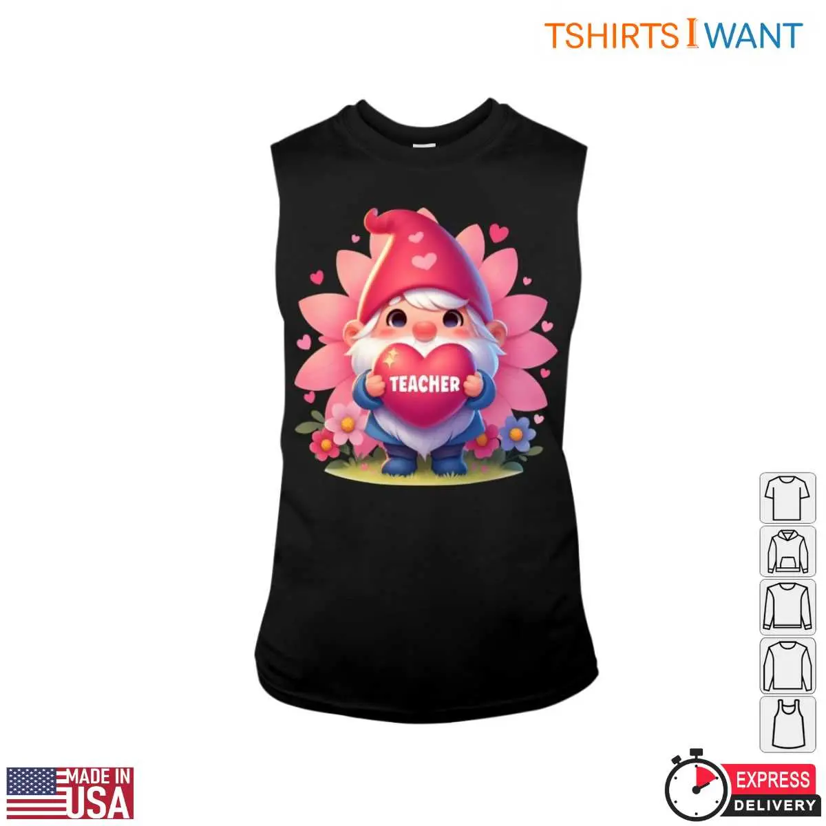 Cute Gnome Holding Heart with Teacher Text Teacher Life T Shirt 3 1.jpg