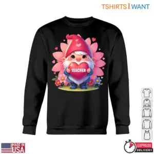 Cute Gnome Holding Heart with Teacher Text Teacher Life T-Shirt 10 Cute Gnome Holding Heart with Teacher Text Teacher Life T Shirt 5 1.jpg