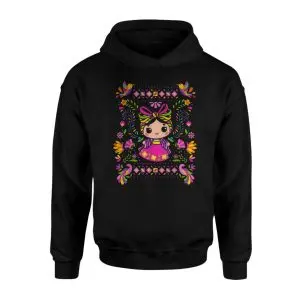 Cute Mexican Doll T-Shirt Traditional Folk Art Fiesta Design 8 Cute Mexican Doll T Shirt Traditional Folk Art Fiesta Design 2 1.jpg
