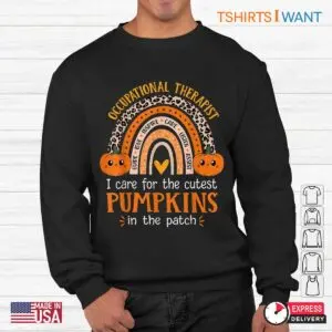 Cutest Pumpkins In The Patch: Occupational Therapist School Halloween Shirt 8 Cutest Pumpkins In The Patch Occupational Therapist 3 1.jpg