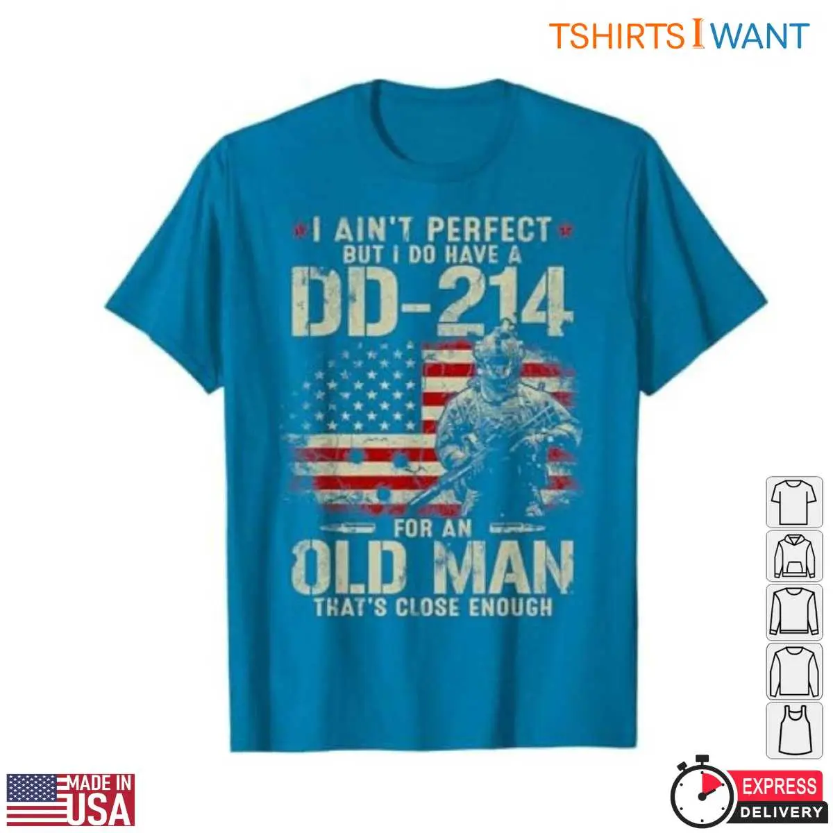 DD 214 Veteran T Shirts Proud Veteran Military Flag Tee 5 1.jpg