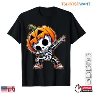 Dabbing Skeleton Pumpkin Head Halloween T-Shirt 9 Dabbing Skeleton Pumpkin Head Halloween T Shirt 5 1.jpg