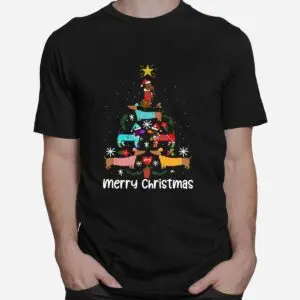 Dachshund Christmas Tree Shirt - Funny Dog Lover Holiday Design 6 Dachshund Christmas Tree Dog Lover Shirt 2 1.jpg