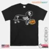 Dachshund Skeleton Halloween: Wiener Dog Jack O'Lantern Skeleton Halloween Shirt 12 Dachshund Skeleton Halloween Wiener Dog Bone Tee 1 1.jpg