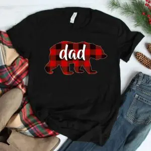 Dad Buffalo Plaid Christmas Pajama Shirt - Red Matching Family Papa Tee 7 Dad Buffalo Plaid Christmas Pajama Shirt 3 1.jpg