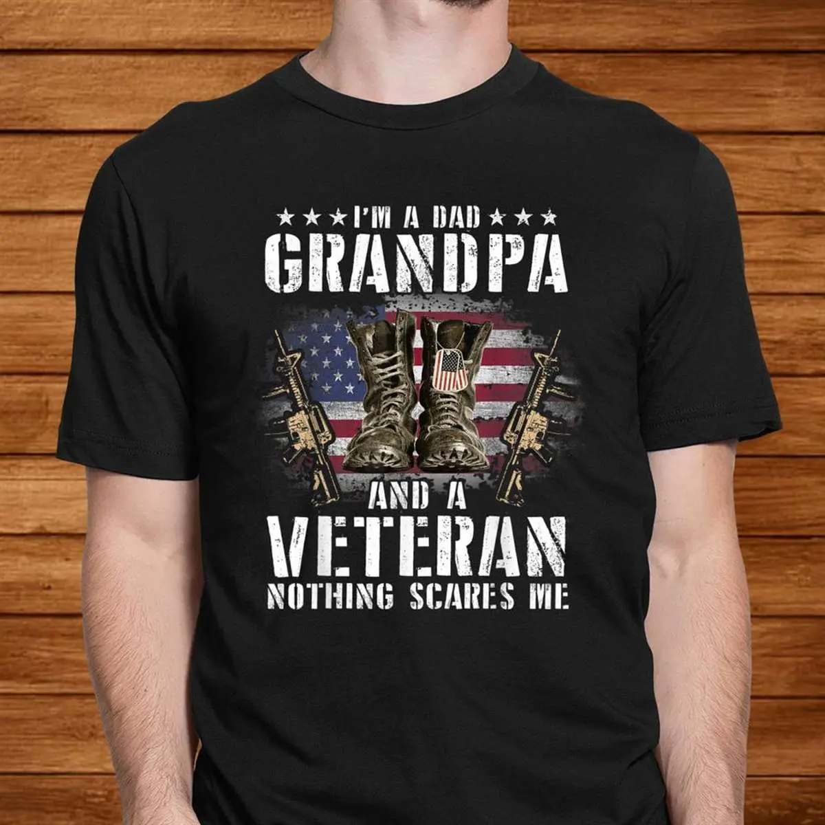 Dad Grandpa Veteran Nothing Scares Me Shirt 2 Dad Grandpa Veteran Nothing Scares Me Shirt 2 1.jpg
