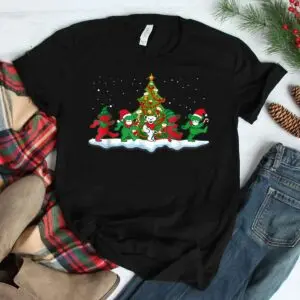 Dancing Bears Christmas Shirt - Funny Santa Elf Bear Holiday Design 7 Dancing Bears Christmas Santas Elf Bears 3 1.jpg