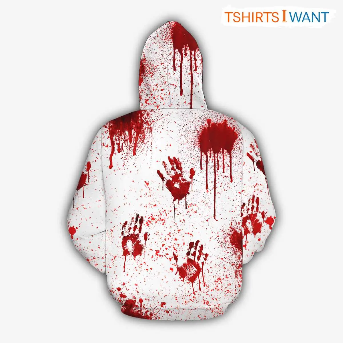 Dark Humor Hoodies with Horror Movie Villain Theme, 3D Graphic Halloween Apparel 9 Dark Humor Hoodies with Horror Movie Villain Theme Detail