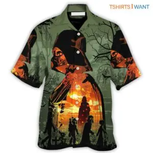 Darth Vader Halloween Trick or Treating Hawaiian Shirt 1 1.jpg