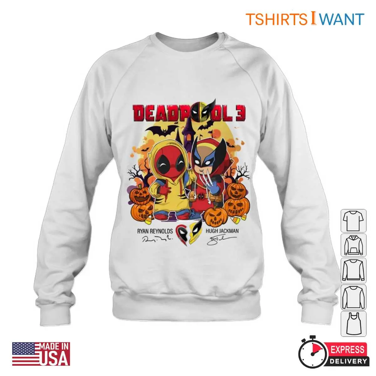 Deadpool and Wolverine Funny Halloween Design T Shirt 1 1.jpg