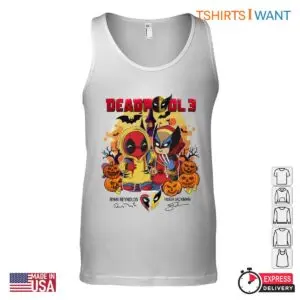 Deadpool and Wolverine Funny Halloween Design, Deadpool 3 T-Shirt 6 Deadpool and Wolverine Funny Halloween Design T Shirt 2 1.jpg