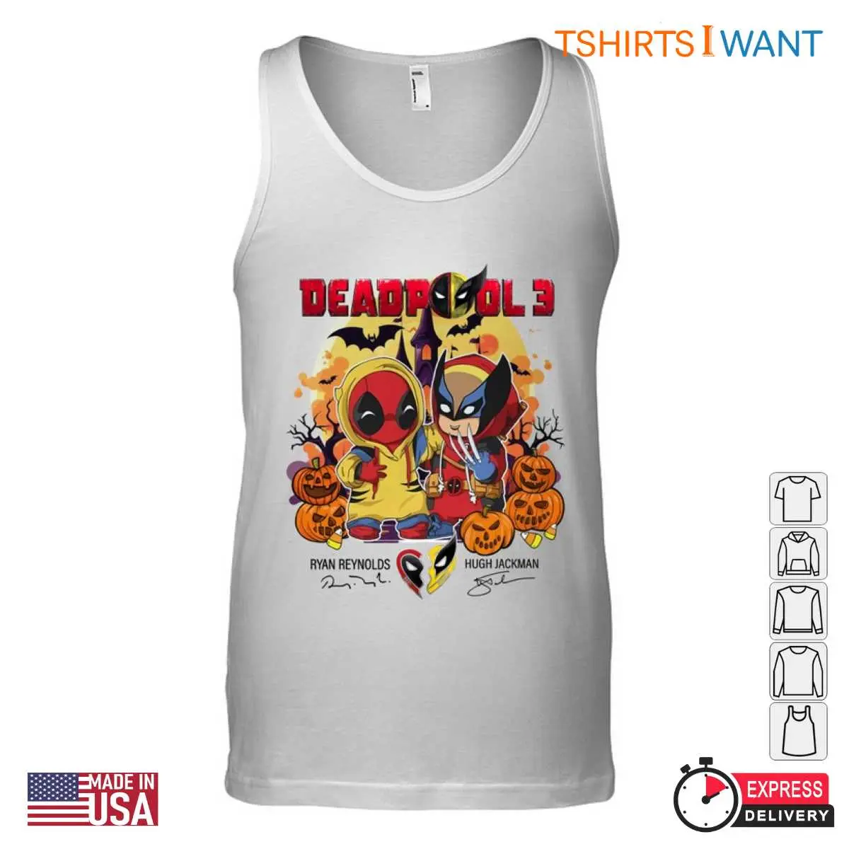 Deadpool and Wolverine Funny Halloween Design, Deadpool 3 T-Shirt 10 Deadpool and Wolverine Funny Halloween Design T Shirt 2