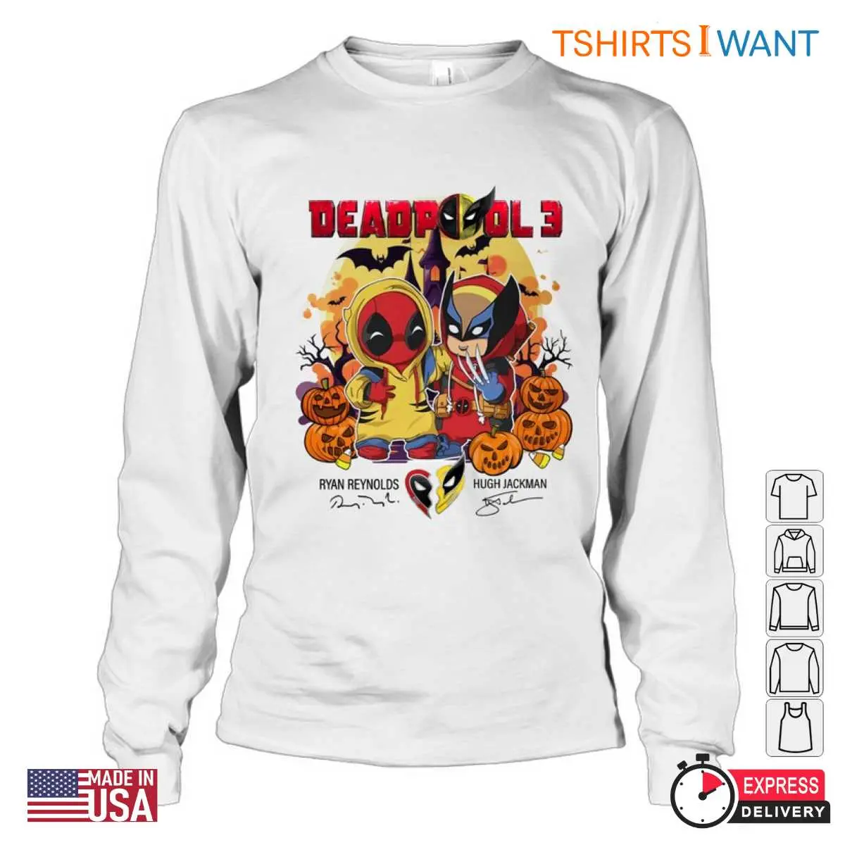 Deadpool and Wolverine Funny Halloween Design T Shirt 3 1.jpg