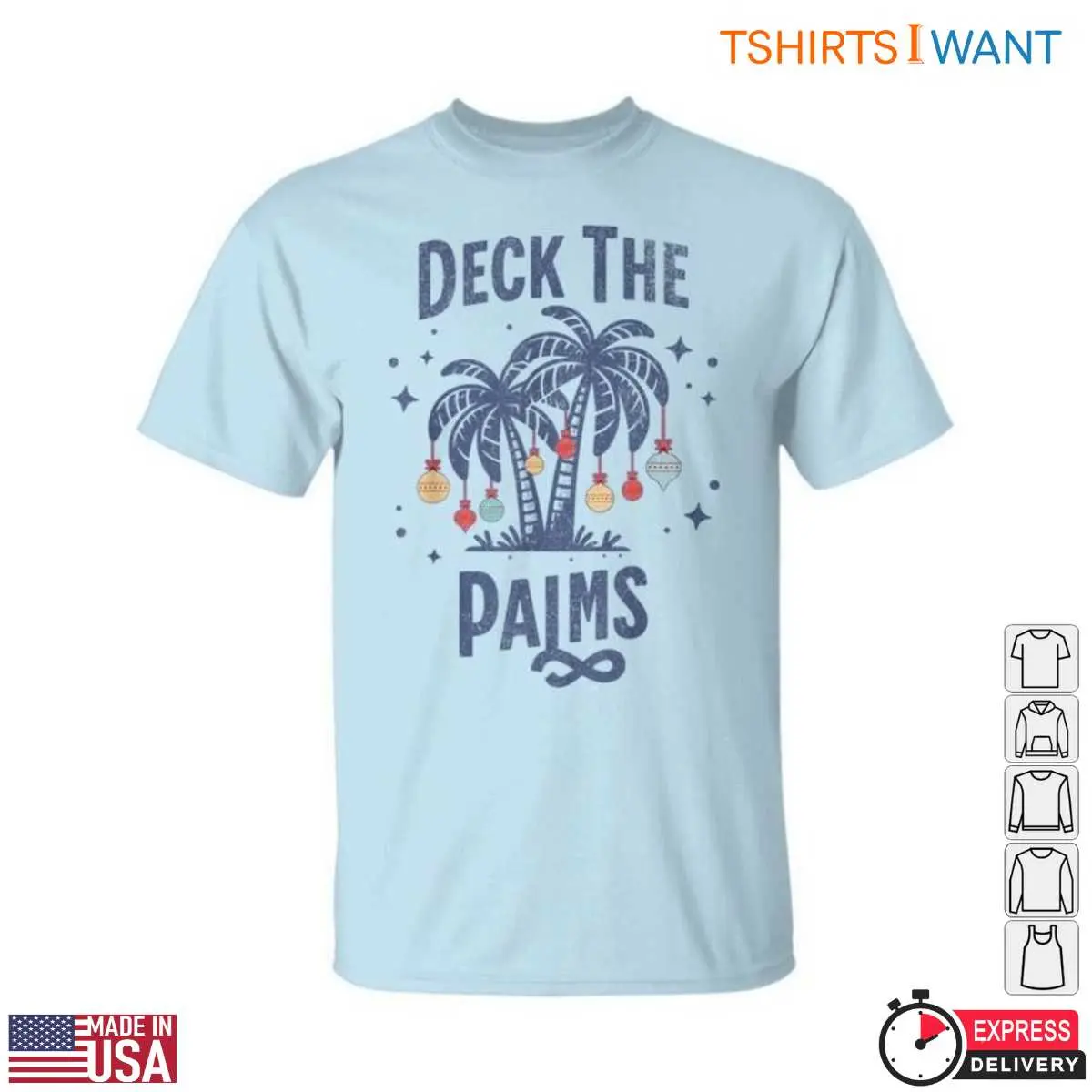 Deck The Palms Tropical Christmas T Shirt 2 1.jpg