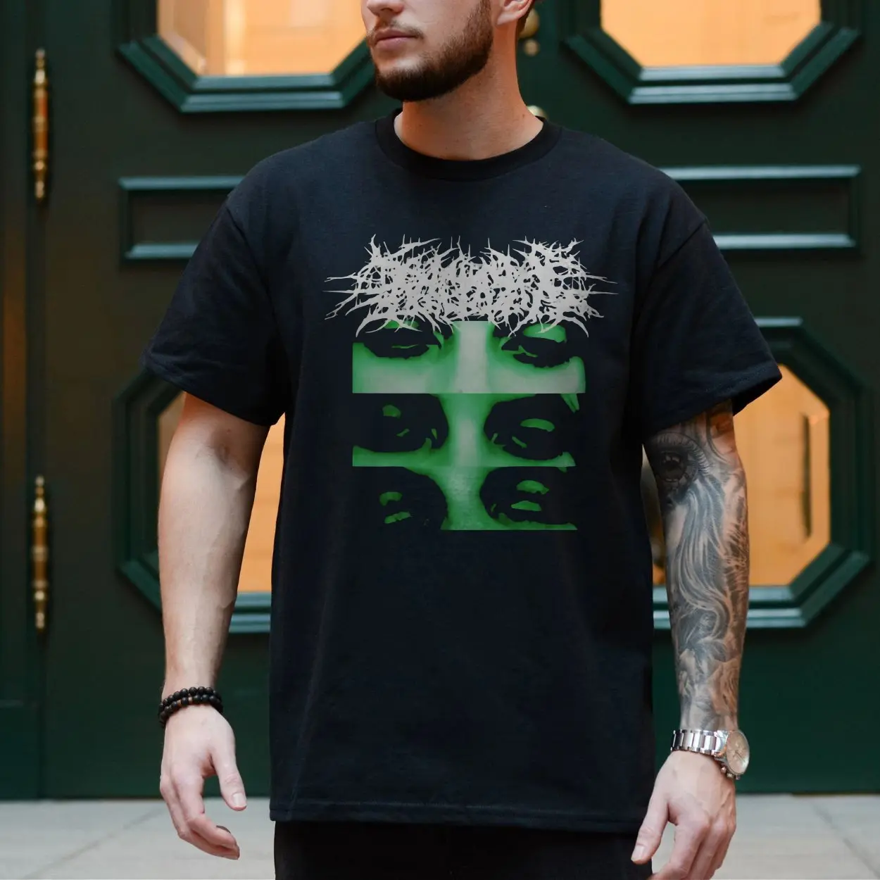 Deftones White Pony T Shirt Death Metal Parody Album Art Tee 4 1.jpg