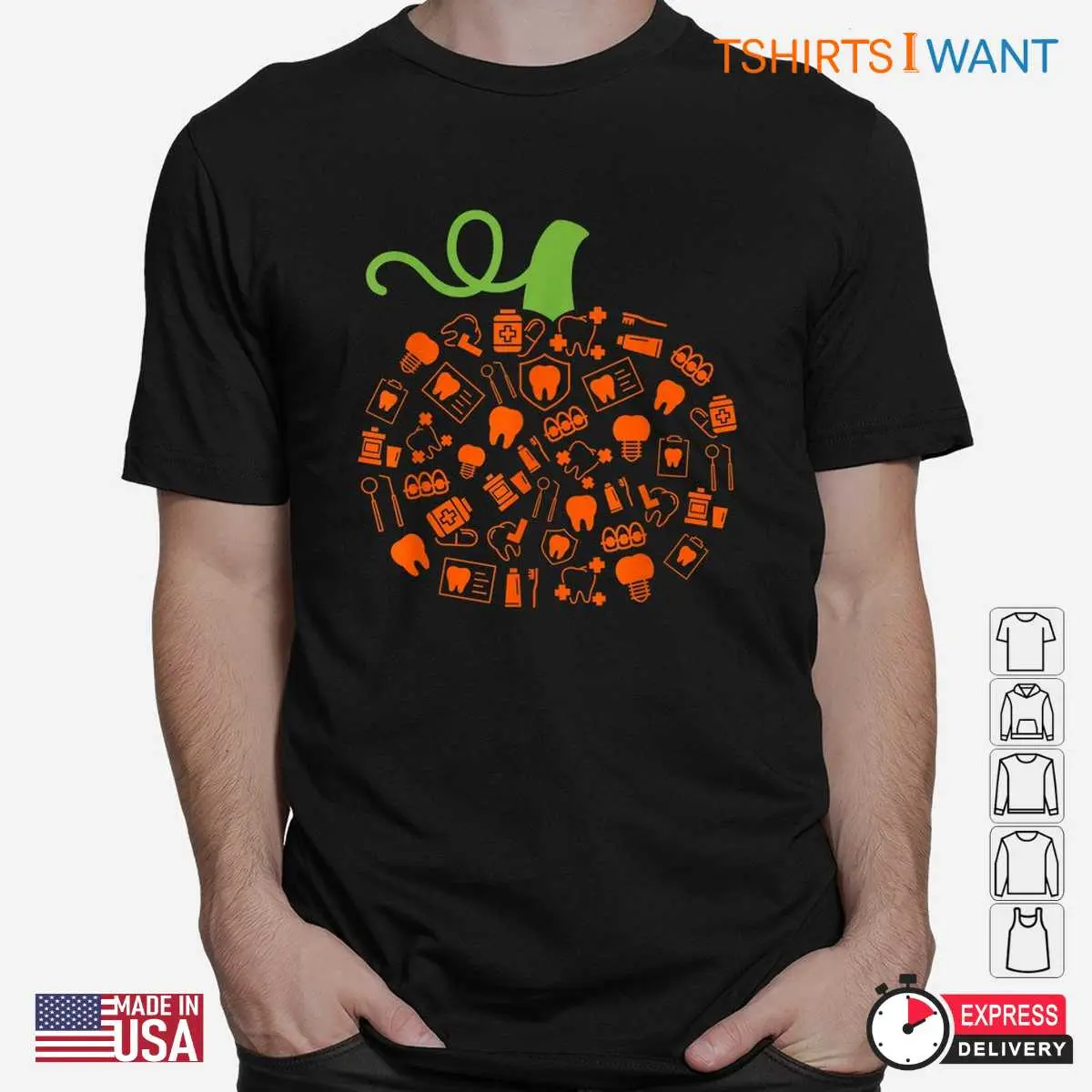 Dental Halloween Shirts Teeth Witch Costume 2 1.jpg