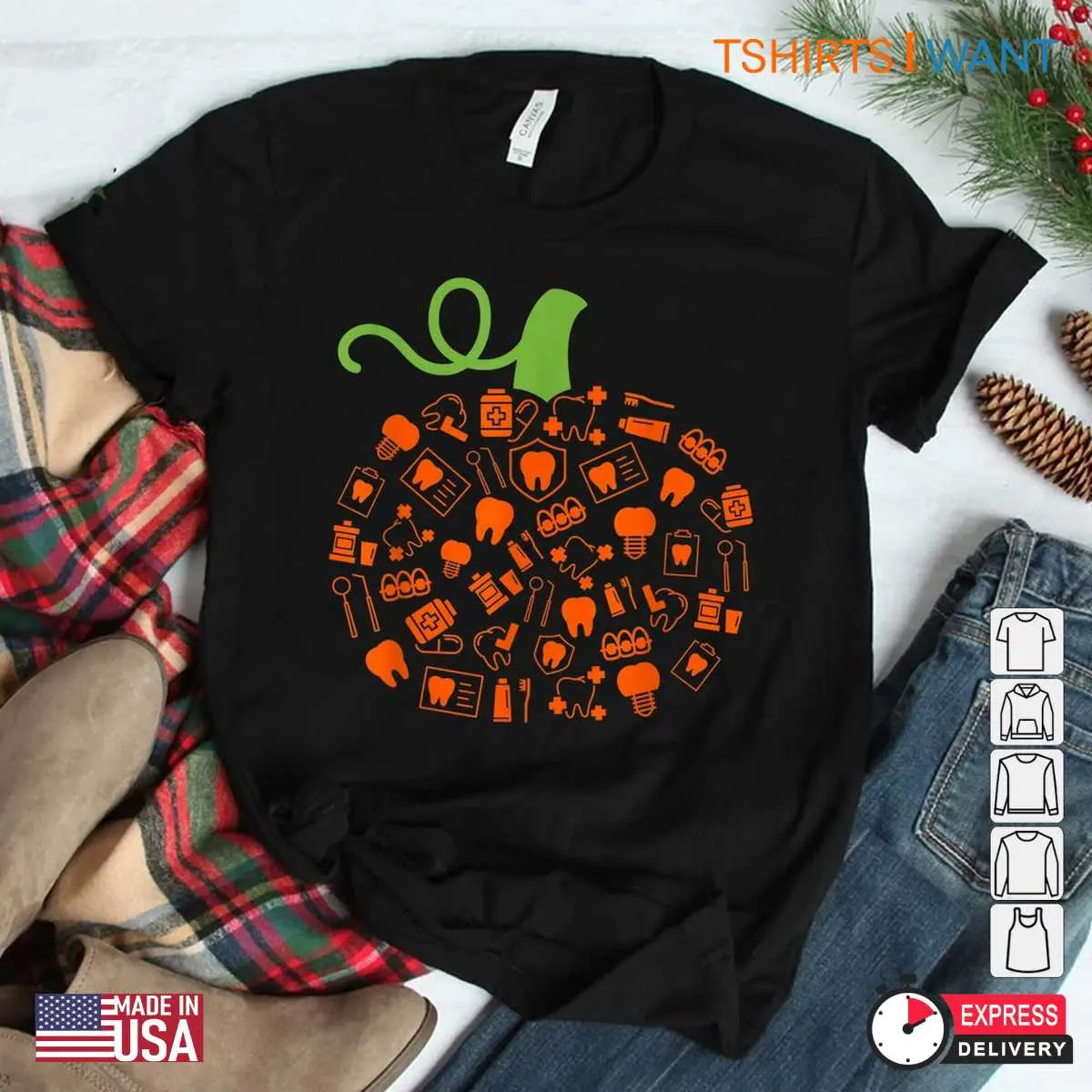 Dental Halloween Shirts Teeth Witch Costume 3 1.jpg