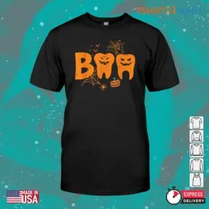 Dental Halloween Spooky Dentist Pumpkin Tee 1 1.jpg