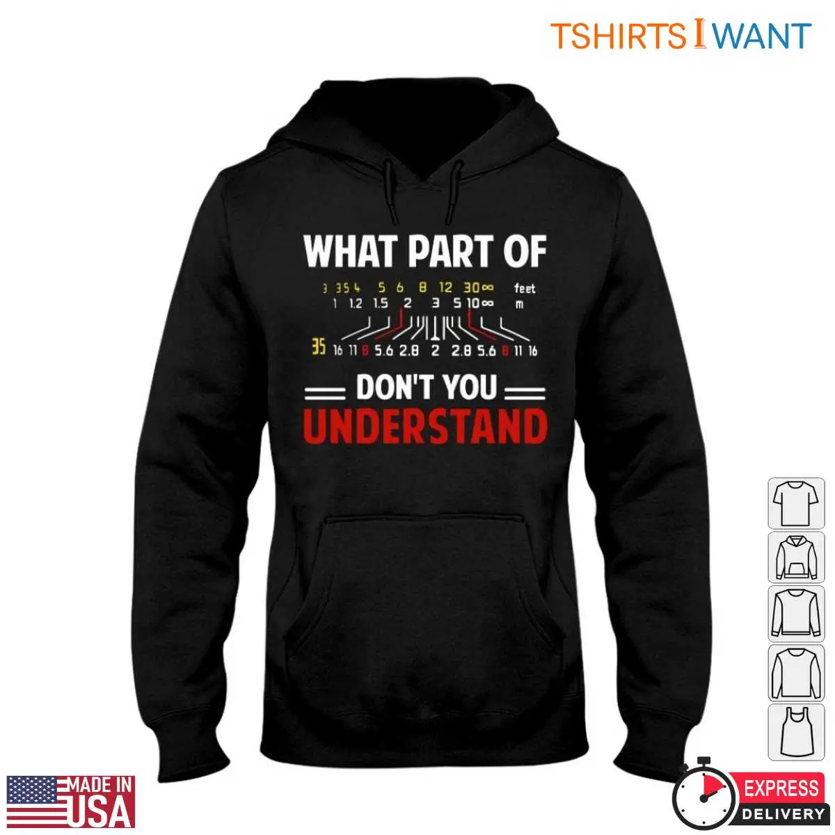 Depth of Field T Shirt Funny Photographer 4 1.jpg
