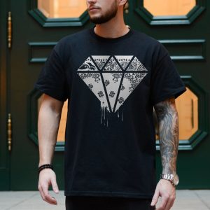 Diamond Bandana T shirt E28093 Streetwear Paisley Hip Hop Graphic Tee 4.jpg