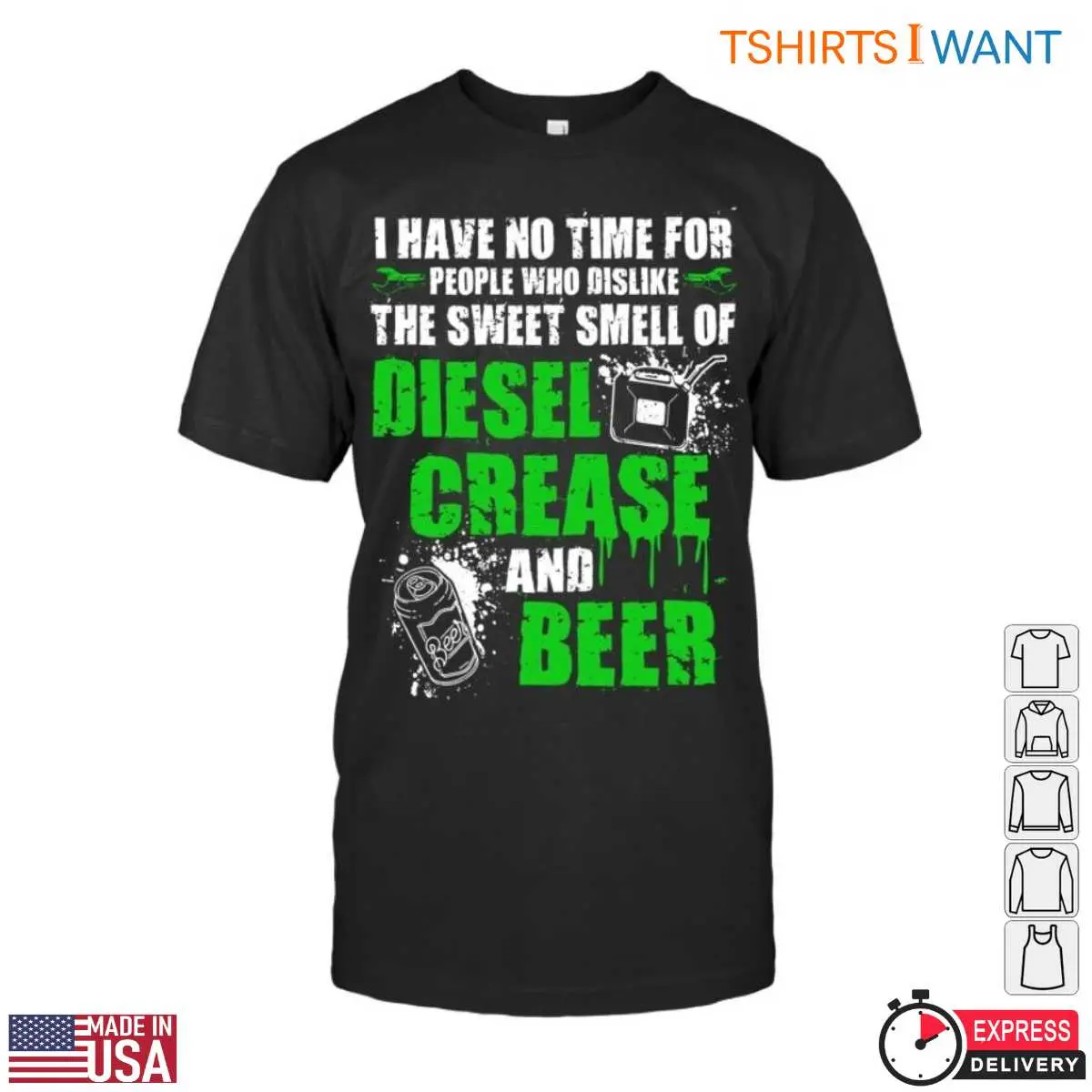 Diesel Mechanic Shirt Funny Diesel Grease Lover Tee 1 1.jpg