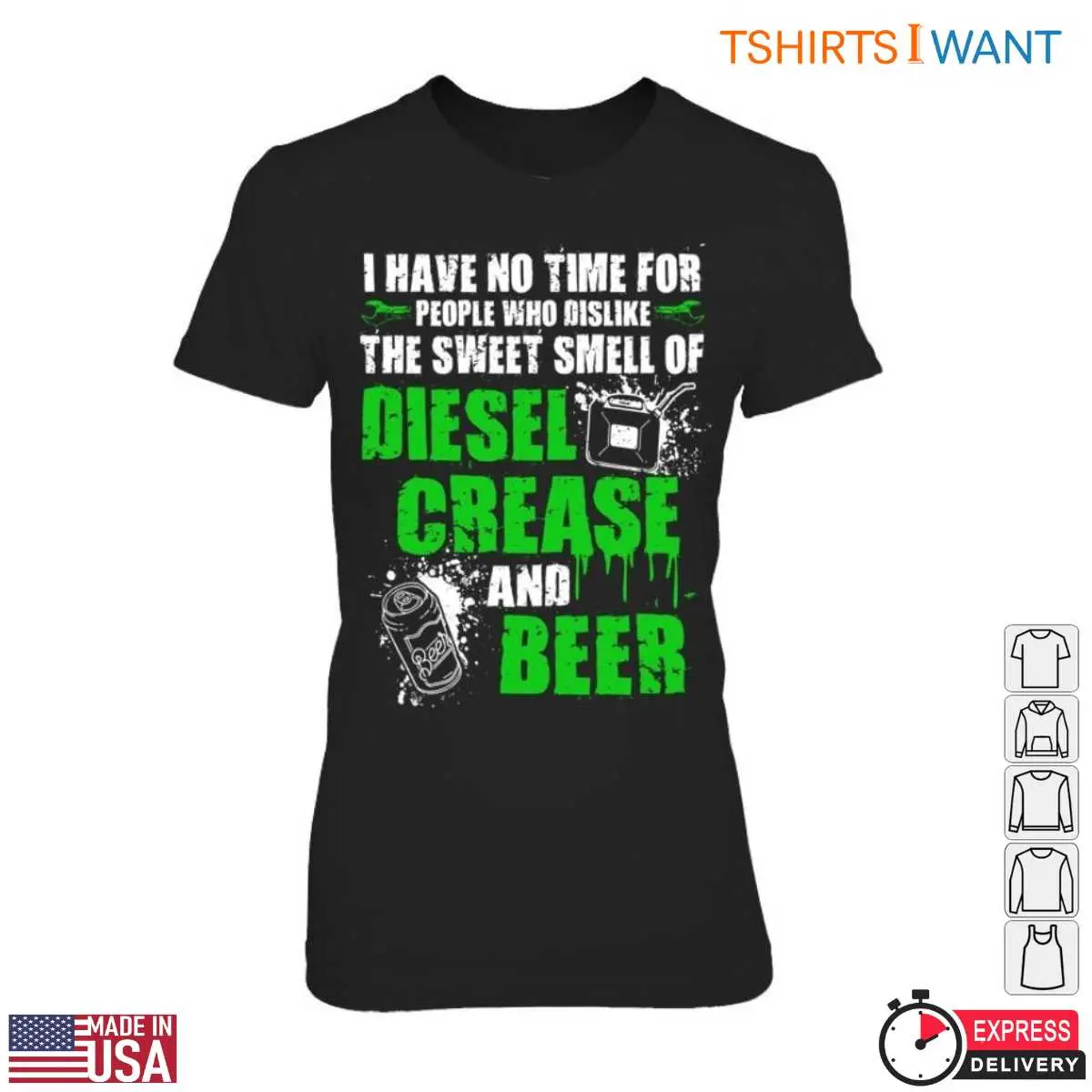 Diesel Mechanic Shirt Funny Diesel Grease Lover Tee 2 1.jpg