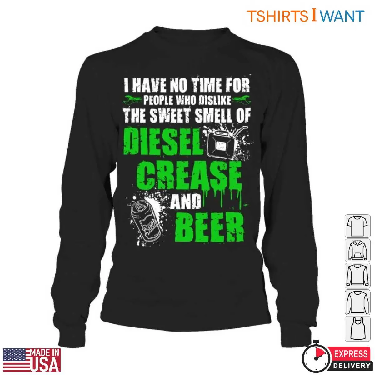 Diesel Mechanic Shirt Funny Diesel Grease Lover Tee 5 1.jpg