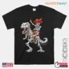 Dinosaur Halloween Skeleton: Skeleton Pirate Riding Dinosaur Spooky Halloween Shirt 14 Dinosaur Halloween Skeleton Pirate Dino Bones Tee 1 1.jpg