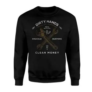 Dirty Hands Clean Money T-Shirt – Knuckle Busters Graphic Tee, Workwear Style 9 Dirty Hands Clean Money T Shirt E28093 Knuckle Busters Graphic Tee Workwear Style 3.jpg