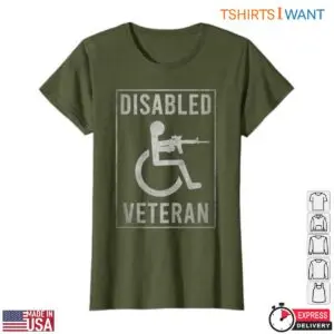 Disabled Veteran T-Shirt - Symbolic Graphic and Pride Apparel 7 Disabled Veteran T Shirt Symbolic Pride Graphic 2 1.jpg