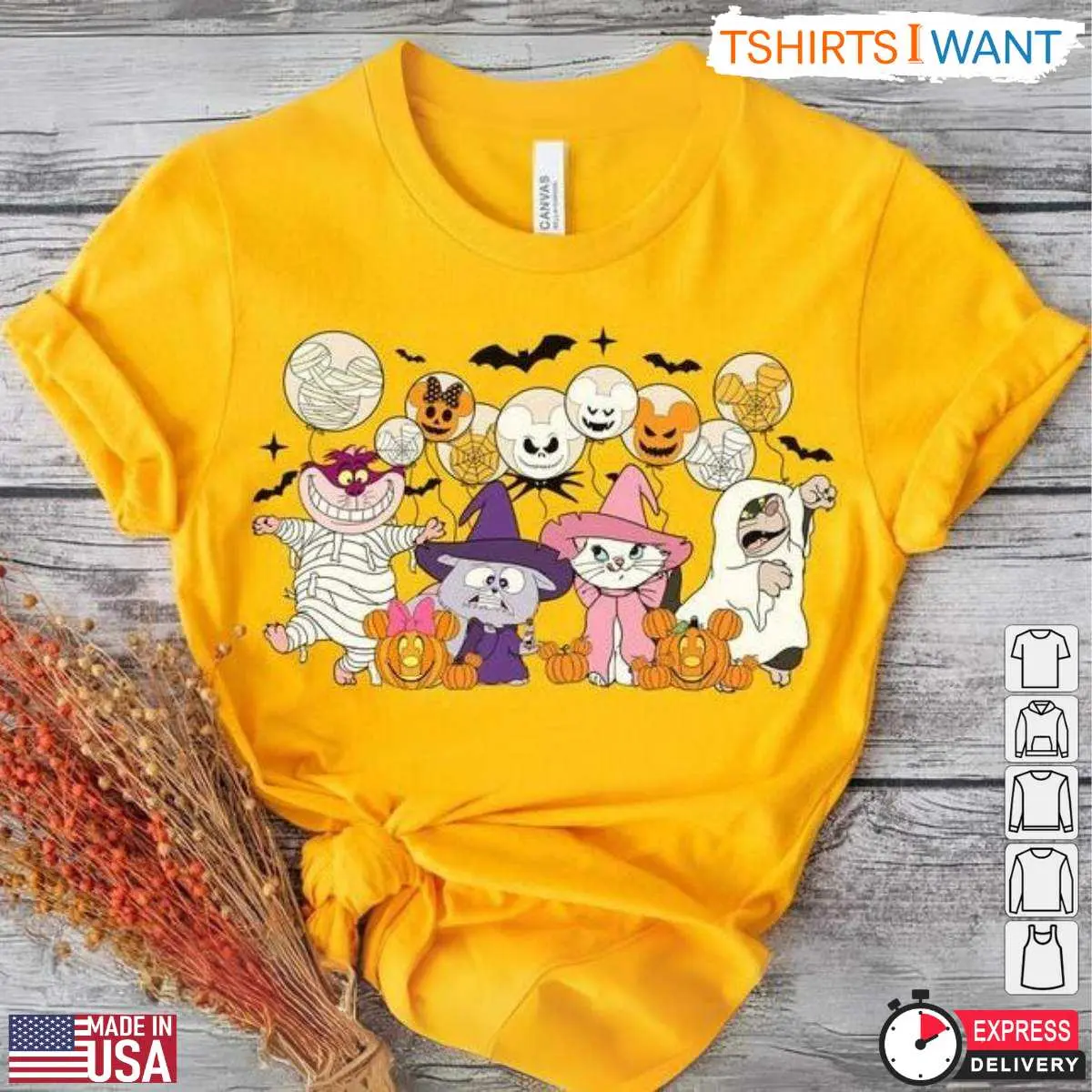 Disney Cats Halloween Witch Mummy T Shirt 1 1.jpg