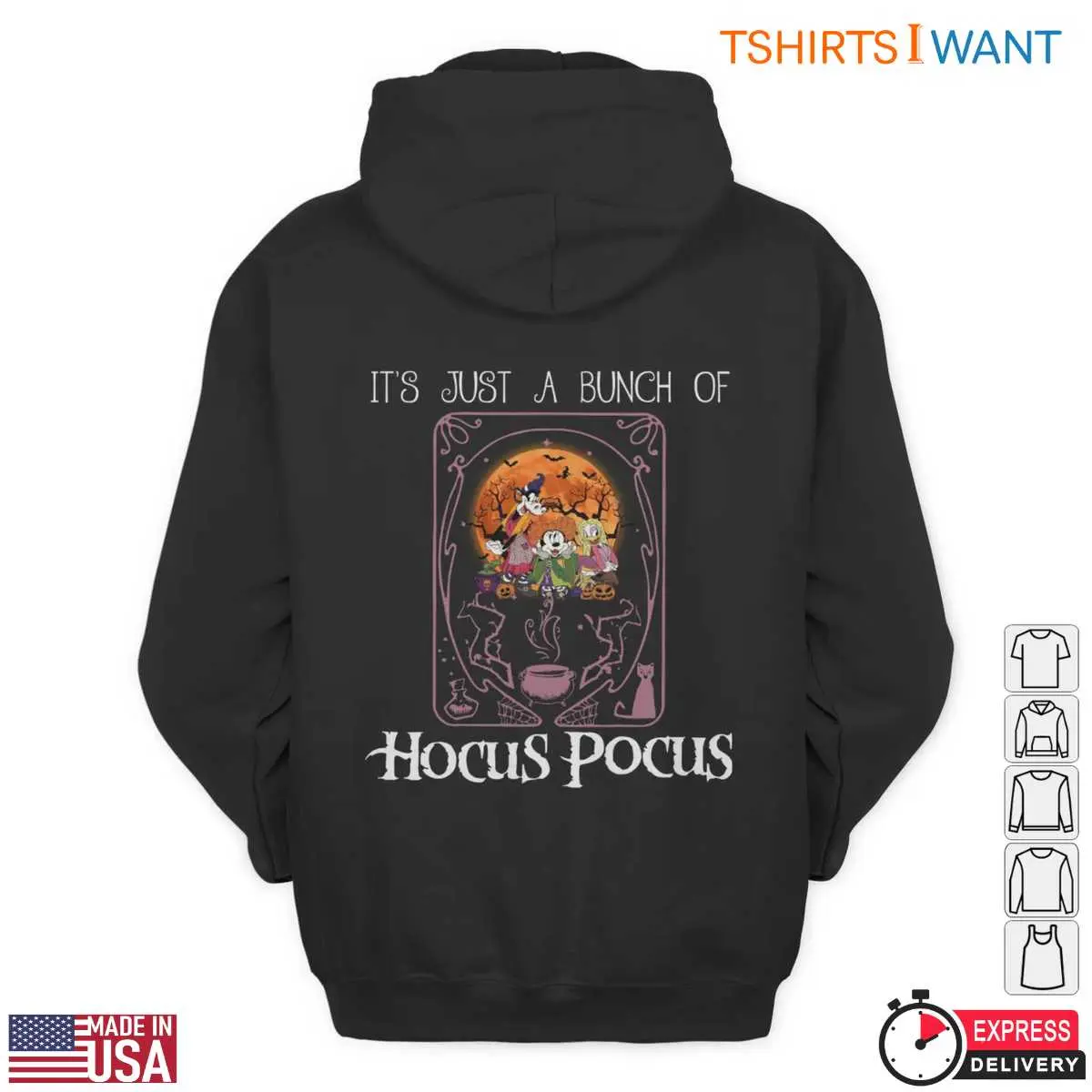 Disney Halloween Hocus Pocus T Shirt E28093 Mickey and Friends Witch Costume Graphic Tee 8.jpg