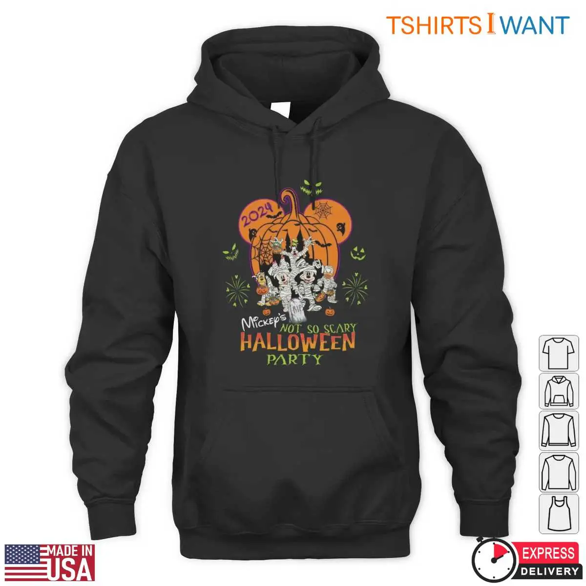 Disney Mickeys Not So Scary Halloween 2024 T Shirt E28093 Official Party Celebration Graphic Tee 3.jpg