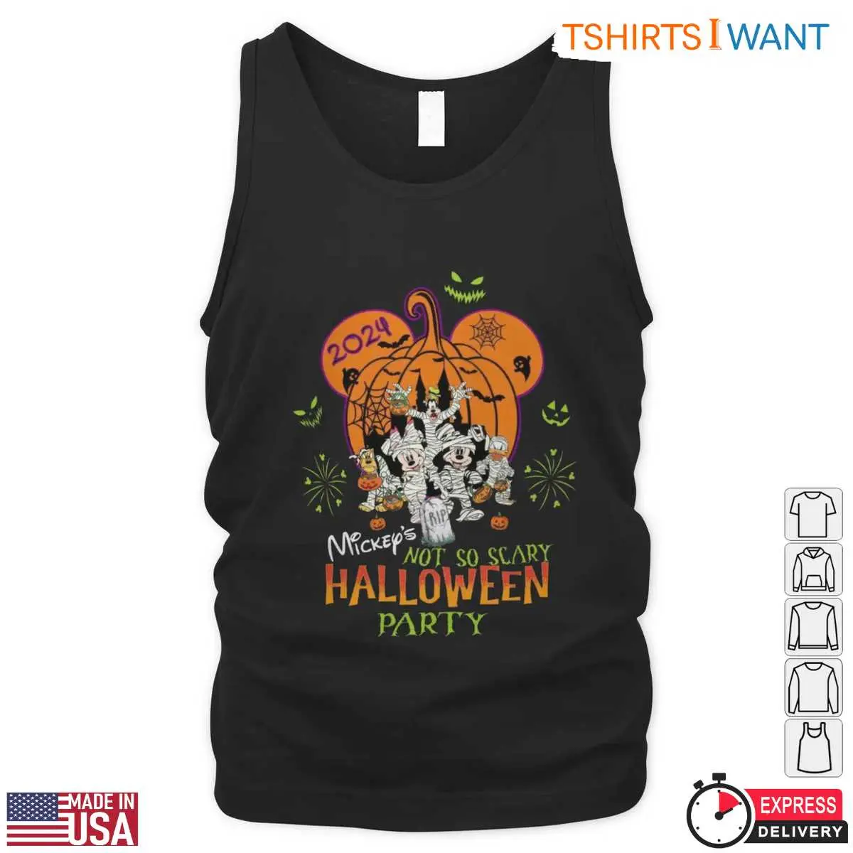 Disney Mickeys Not So Scary Halloween 2024 T Shirt E28093 Official Party Celebration Graphic Tee 5.jpg