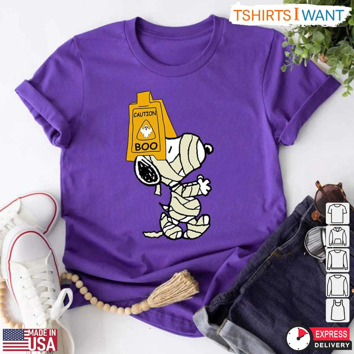 Dog Halloween T Shirts Snoopy Mummy Design 2 1.jpg