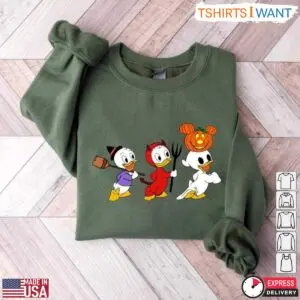 Donald Duck Halloween Disney Nephews Sweatshirt 6 Donald Duck Halloween Disney Nephews Sweatshirt 2 1.jpg