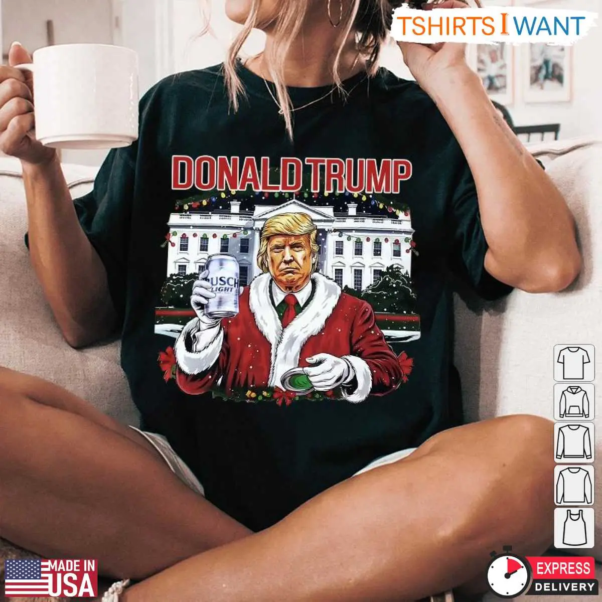 Donald Trump Christmas T Shirt Funny Santa Holiday Tee 5 1.jpg