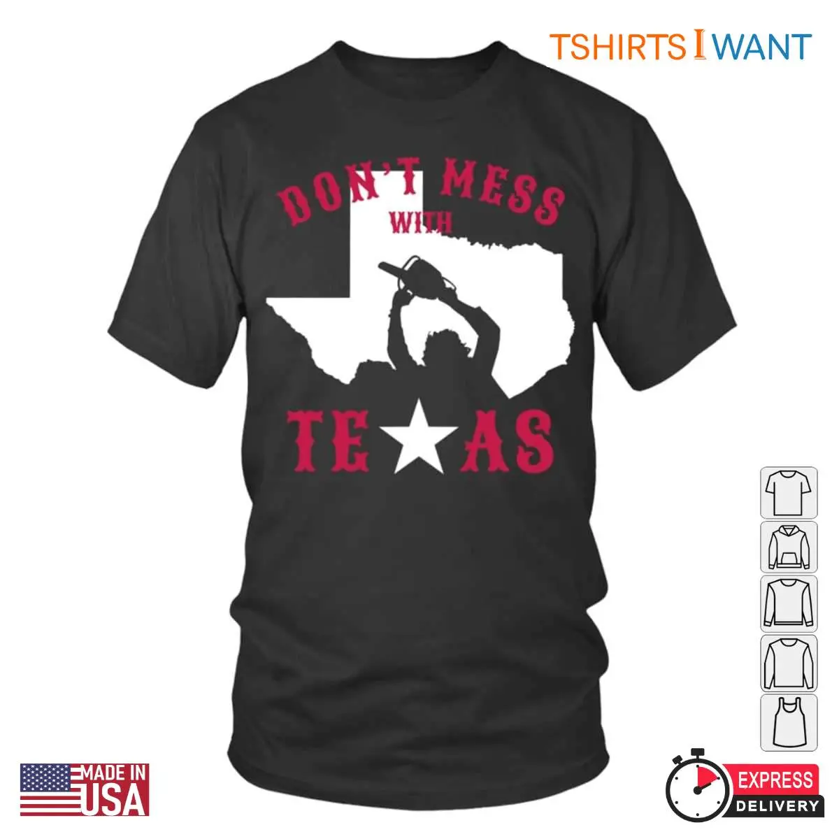 Dont Mess with Texas T Shirt Iconic Chainsaw Design 1 1.jpg